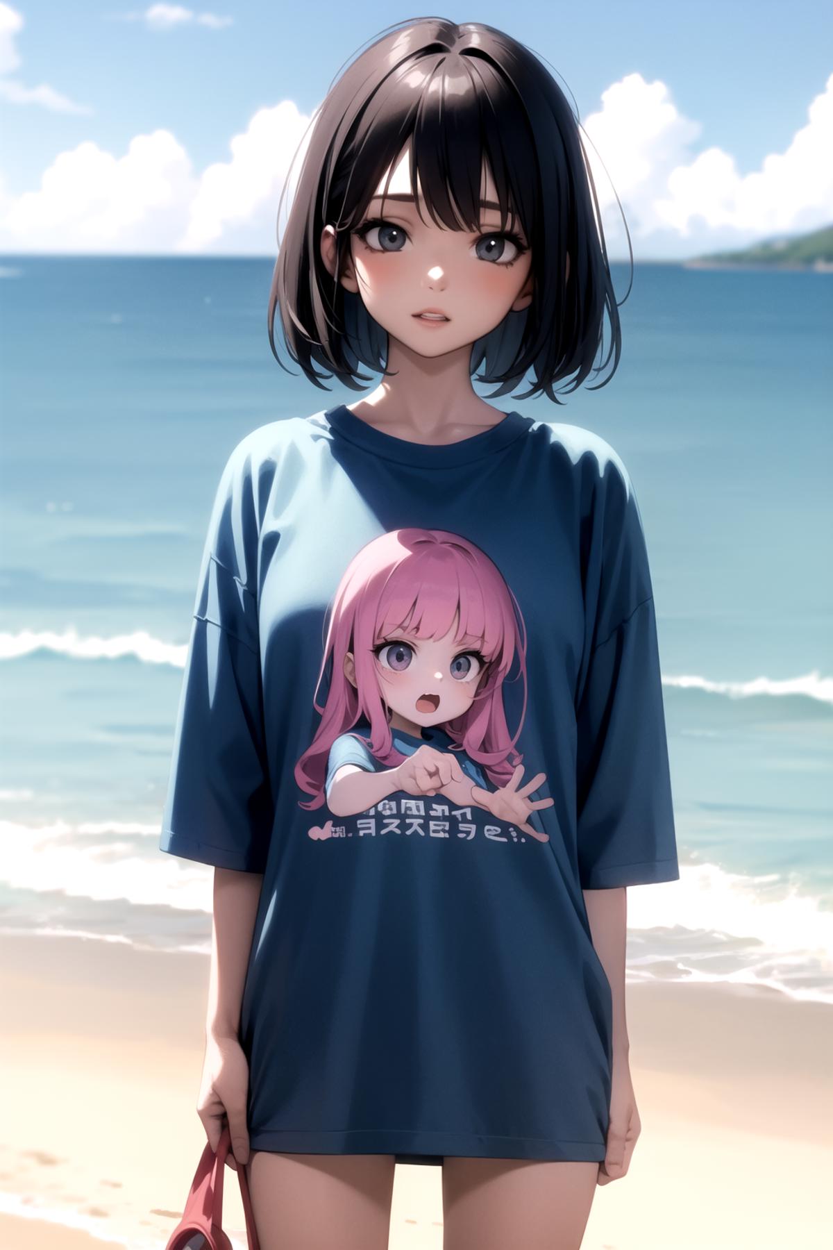 Oversized shirt / clothes image by psoft