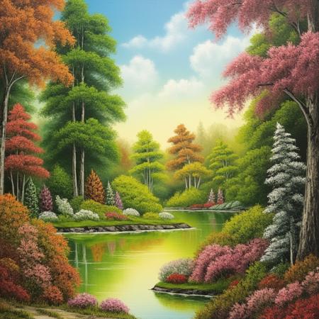 Bob Ross Art Style-GMR Bob Ross Art Style-GMR