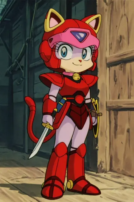 Polly Esther (Samurai Pizza Cats) - NoobAI