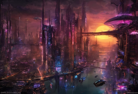 NeonSpire – Cyberpunk Cityscape | SDXL 1.0 v1.0