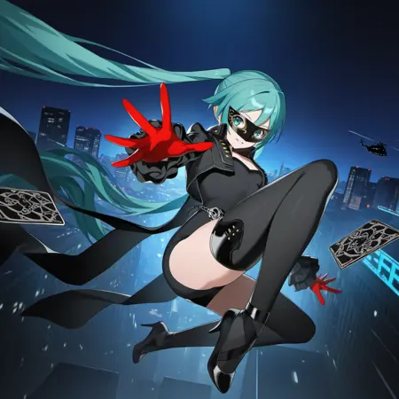Hatsune Miku - Persona 5 Royal Collab