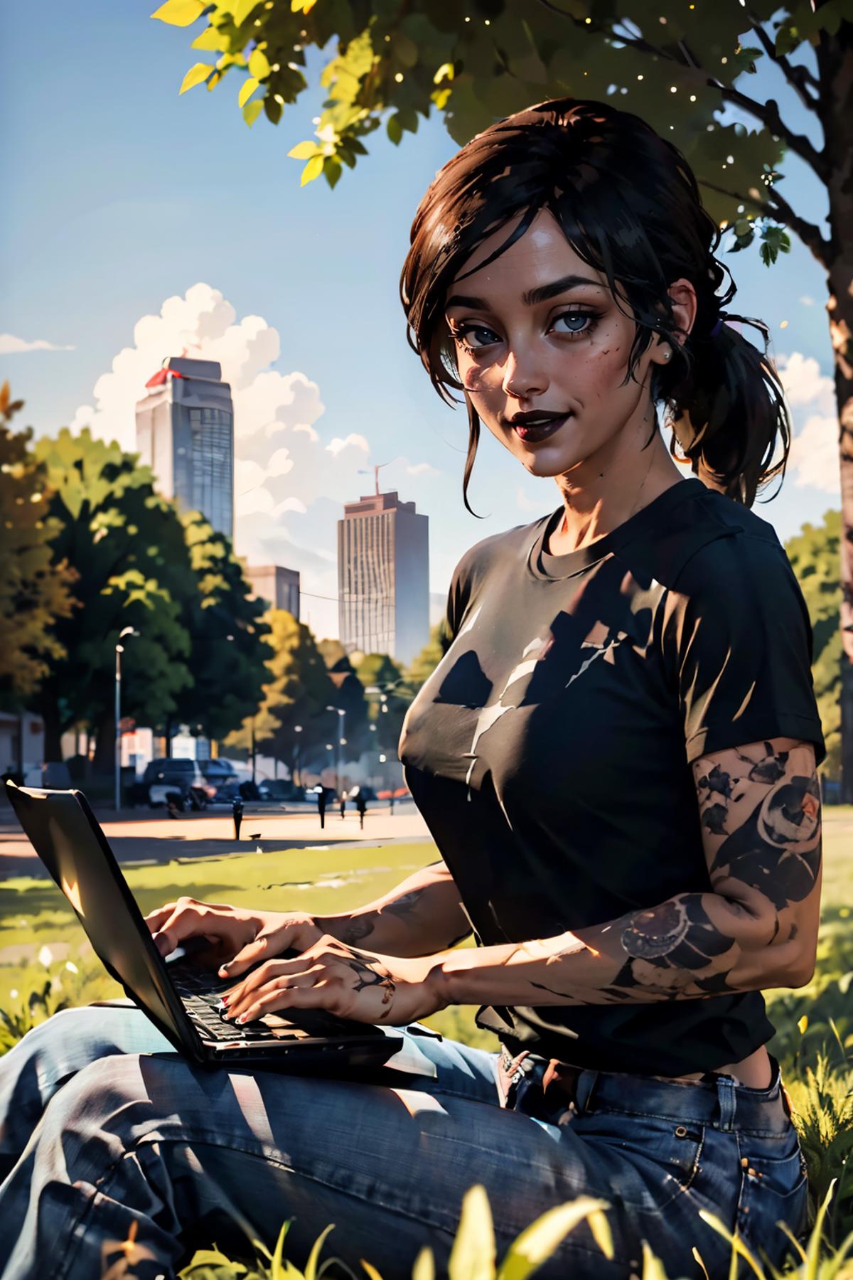Paige Harris (Grand Theft Auto V) image by wikkitikki
