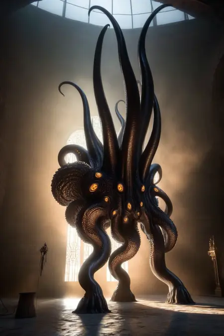 PAseer's Cthulhu Mythos SDXL Dark Young of Shub Niggurath