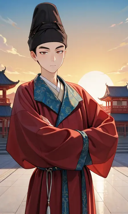 Chinese Fanlingpao and Futou | Historical Clothing (Illustrious)