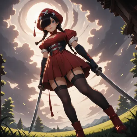 Psylocke - Marvel Rivals (Blood Kariudo skin)