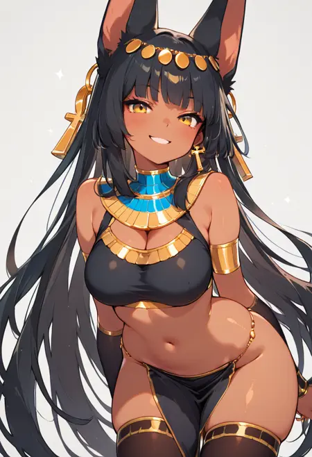 Egyptian Goddess Anubis (Citron Original Character)  [Illustrious & Pony & SD1.5]