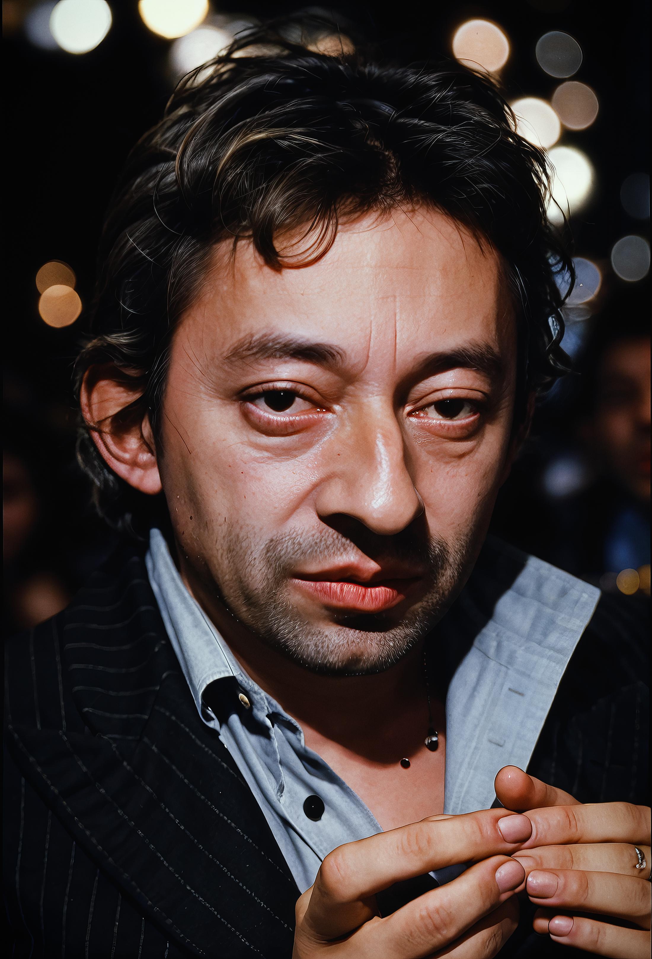 Serge Gainsbourg image by Cyberdelia