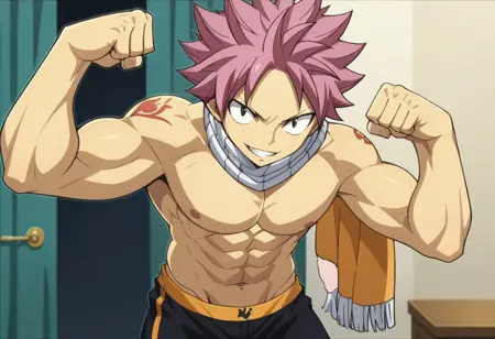 Natsu Dragneel (Pony) Lora