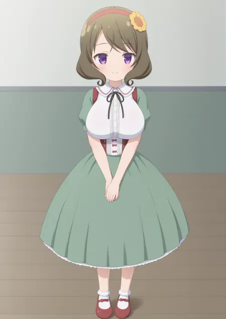 黒柳ルリ子/黑柳琉璃子/kuroyanagi ruriko(ひなこのーと/雏子的笔记/Hinako Note) PONY LoRA