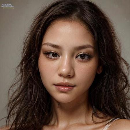 head shot of beautiful woman