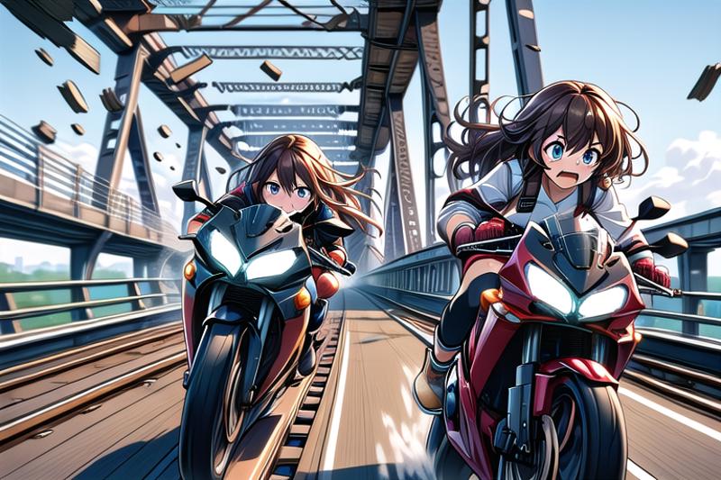 escape on Bridge image by Yumakono