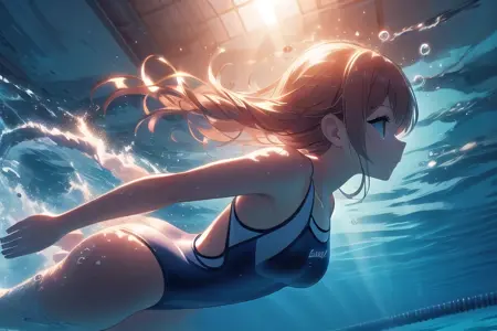 streamline swimming