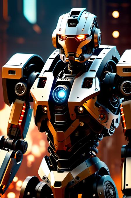 war battlemech, (mech:1.3) without pilot, nohuman, (ruined city:1.1), (destroyed buildings:1.1), mechwarrior, wide angle, 
  , <lora:DonMCyb3rN3cr0XL:0.8> DonMCyb3rN3cr0XL , cyborg,, cinematic film , shallow depth of field, highly detailed, high budget, bokeh, cinemascope, film grain, grainy, 8k, more realistic photo of ~*~  , ,8k resolution, concept art, by Greg Rutkowski, Artgerm, by WLOP, by Alphonse Mucha, dynamic lighting, hyperdetailed, intricately detailed, Splash art, trending on Artstation, triadic colors, Unreal Engine 5, volumetric lighting, sinister by Greg Rutkowski, horror by Gustave Doré, pastel colors~*~, (masterpiece, best quality:1.5), high resolution face, Anti-Aliasing, FXAA, De-Noise, Post-Production, SFX, insanely detailed & intricate, hypermaximalist, elegant, ornate, hyper realistic, super detailed, noir coloration, serene, 16k resolution, full body