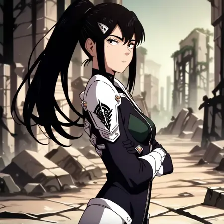 Captian Mina Ashiro 亜白 ミナ (あしろ ミナ) - Kaiju No. 8 - Pony LoRA