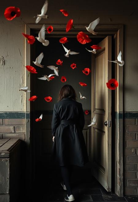 They flutter behind you your possible pasts
some bright-eyed and crazy some frightened and lost
a warning to anyone still in command
of their possible future to take care
in derelict sidings the poppies entwine
with cattle trucks lying in wait for the next time
Do you remember me? how we used to be?
do you think we should be closer?
She stood in the doorway the ghost of a smile
haunting her face like a cheap hotel sign
her cold eyes imploring the men in their macs
for the gold in their bags or the knives in their backs
stepping up boldly one put out his hand
he said, " I was just a child then now I'm only a man"
Do you remember me? how we used to be?
do you think we should be closer?
By the cold and religious we were taken in hand
shown how to feel good and told to feel bad
tongue tied and terrified we learned how to pray
now our feelings run deep and cold as the clay
and strung out behind us the banners and flags
of our possible pasts lie in tatters and rags
Do you remember me? how we used to be?
do you think we should be closer?