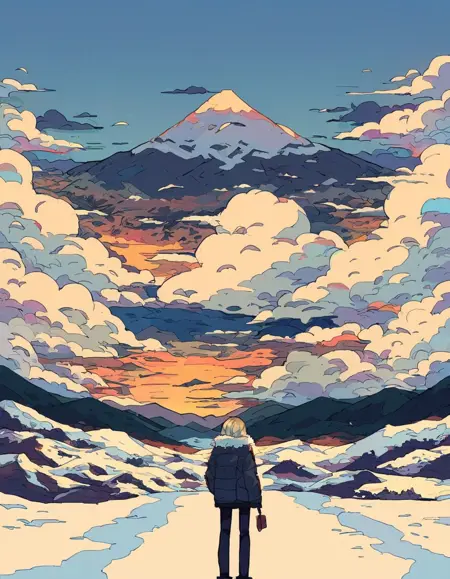 Outlined anime flat color artstyle [Pony]