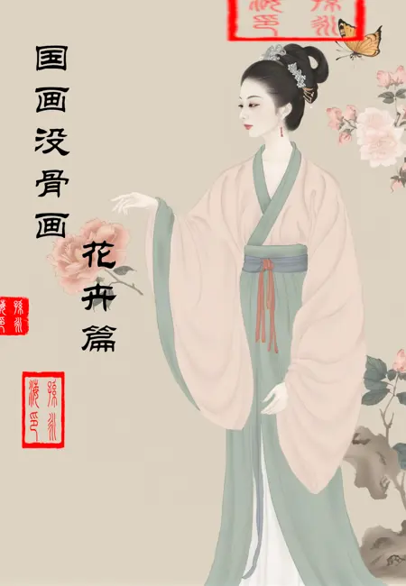 国画 | 没骨画-花卉篇(Mogu painting)