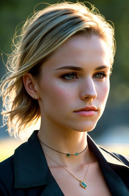 (VeronicaMars:0.99) Wearing a (black dress shirt:1.1), with a (tan shirt:0.9), (RAW, analog, Nikon Z 85mm, award winning glamour photograph, ((best quality)), ((masterpiece)), ((realistic)), radiant light rays, highres, detailed facial features, high detail, sharp focus, smooth, aesthetic, extremely detailed, stamp, octane render, photo_\(ultra\), photorealistic, realistic, post-processing, max detail, realistic shadows, roughness, natural skin texture, real life, ultra realistic, photorealism, photography, 8k uhd, photography, hdr, intricate, elegant, highly detailed, sharp focus, radiant light rays), ( (skin:1.1), (artstation:1.2),( epic realistic:1.3), (hdr:1.4), (violetshot:0.7), intricate details, (rutkowski:0.8), intricate , cinematic, detailed, muted colors)