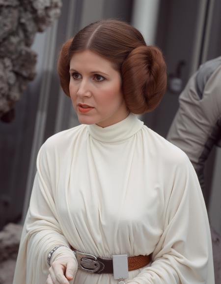 Carrie Fisher Flux.1 D LoRA v1.0