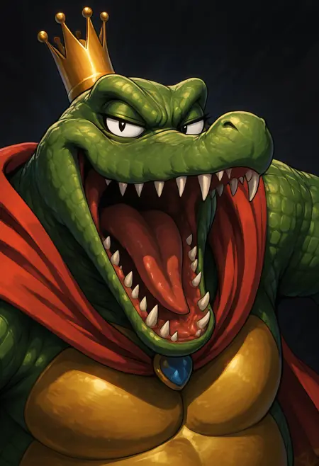 King K Rool | キングクルール (Donkey Kong) [Illustrious]