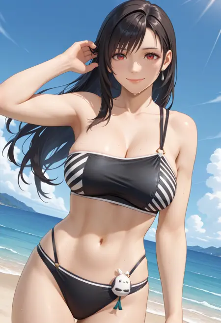 DOAXVV ユミアのアトリエコラボ 着崩れ後ビキニ -  DOAXVV Atelier Yumia Collaboration Yumia's Alchemist's bikini (Illustrious)