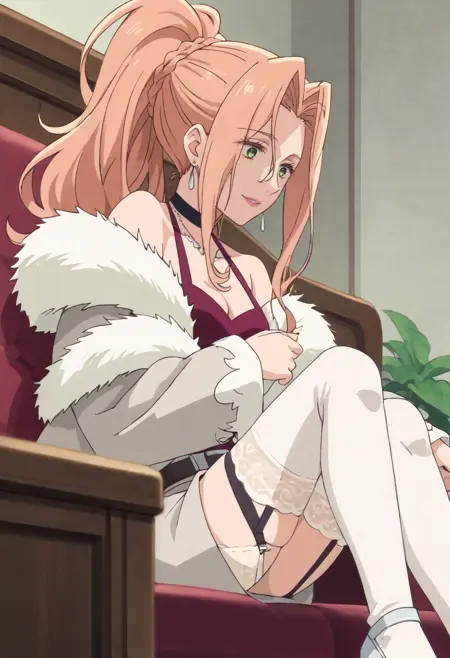 Kikuna Leah - Busamen Gachi Fighter - Pony/SDXL