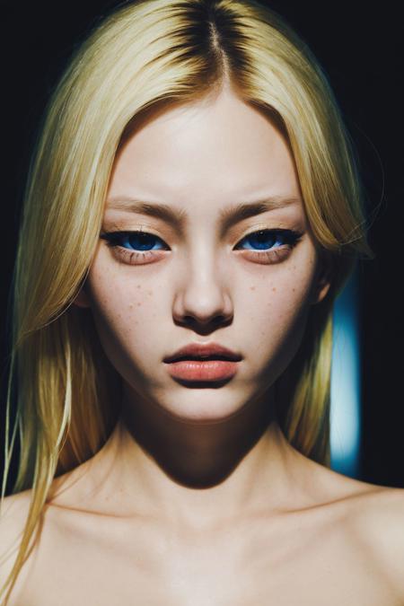 1girl blonde  caucasian
detailed face 
Daido Moriyama
dramatic lighting 
( masterpiece, photorealistic  ) (best quality)