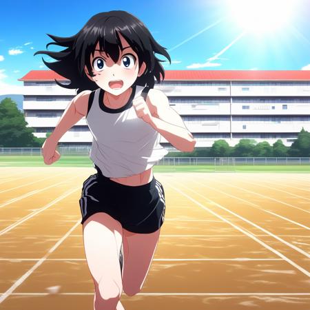Schoolyard (学校の校庭) ｜IL・SDXL SDXL