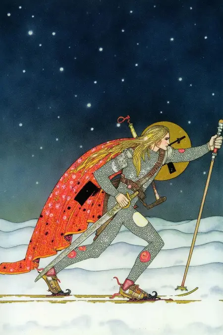From Grimms to Disney: Kay Nielsen Art Nouveau Fairly Tale Illustration Style