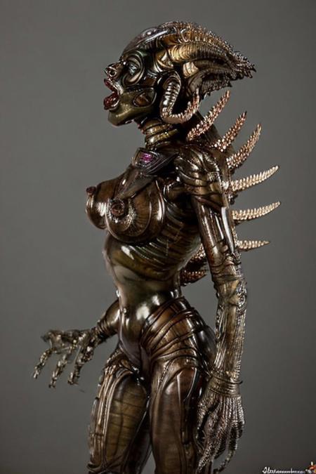 high quality, 1girl, species_sil, <lora:sil:0.75>cinematic lighting, epic, sexy, portrait. highly detailed, busty, (beautiful, masterpiece, best quality, extremely detailed face), perfect lighting, from side, kiss, profile, rim lights, 1girl, species_sil, alien, sexy, <lora:sil:0.85>, (huge breasts, big hips), petite, shine skin, tentacle hair, tongue out, tongue, night, body poses