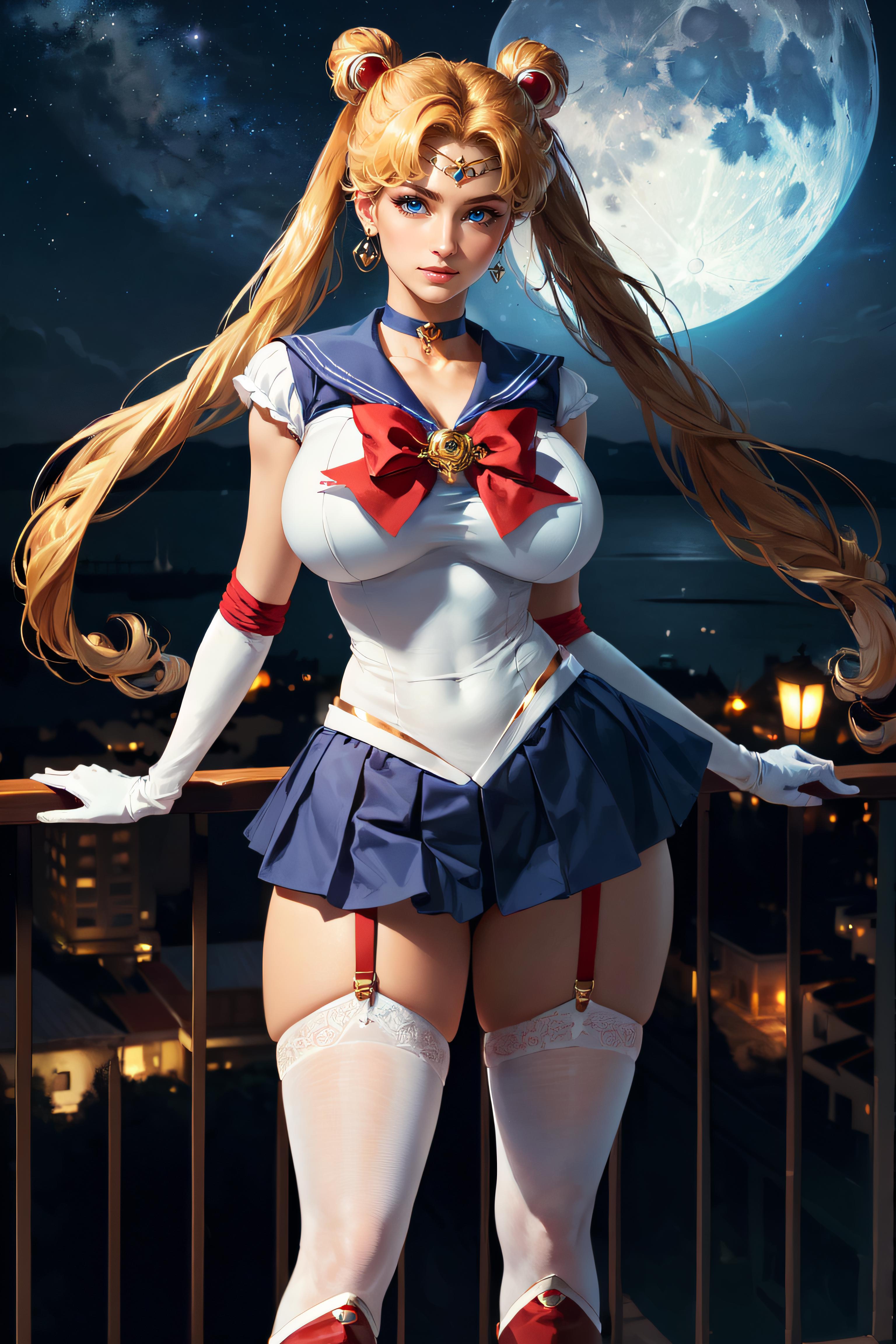 Sailor Moon (Tsukino Usagi) セーラームーン (月野うさぎ) / Sailor Moon image by betweenspectrums