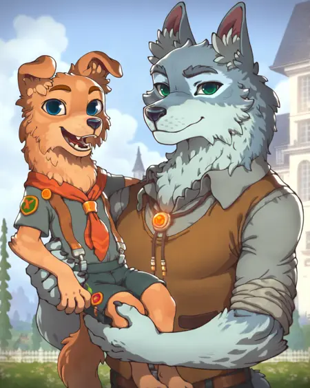 Harold & Willy - Mercury Abbey (NoobAI)