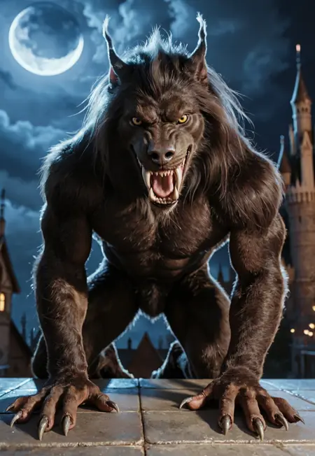 Van Helsing Werewolf Form (Van Helsing) - Illustrious + Pony