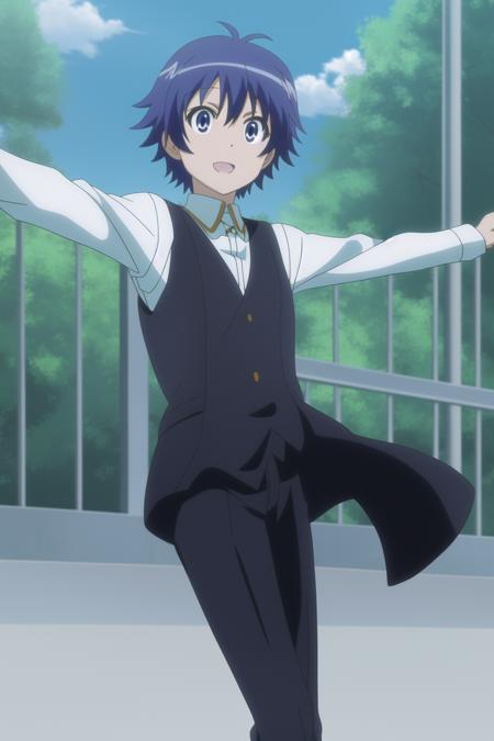 <lora:AstarotteNaoya_v10:0.7> touhara naoya, dynamic pose, 8k, masterpiece, absurdres, anime, screencap,