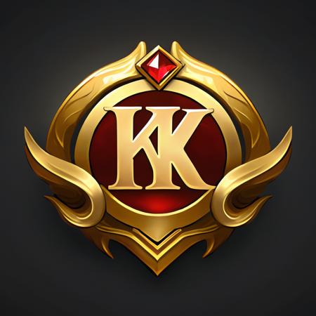 masterpiece, rank game icon,8k, <lora:rankgameicon_Hap_XL:1.6>, create logo for knkattorneysï¼