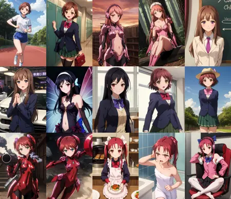 Accel World - Characterpack