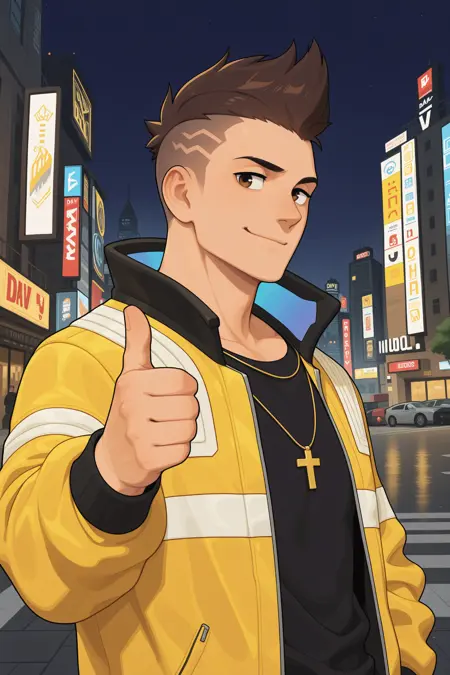 David Martinez | Cyberpunk: Edgerunners (Illustrious)