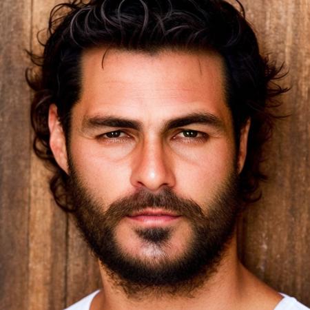 1boy, age 40 years, beauty face focus, Thiago Lacerda, <lora:Thiago Lacerda:0.8>, realistic, photograph, beard