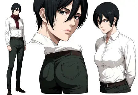 NEW MIKASA ACKERMAN FROM FINAL SEASON - ATTACK ON TITAN
