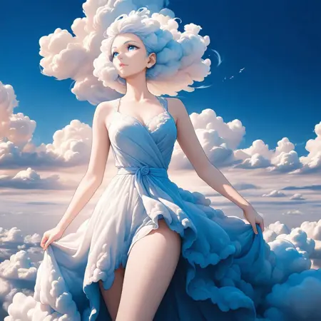 Air Elemental / Living Cloud IL&Pony  | Shrekman Elemental Loras