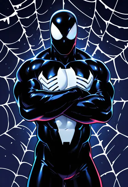 Classic Black Suit Spider-Man (Marvel Spider-Man 2 Video Games) [Illustrious]