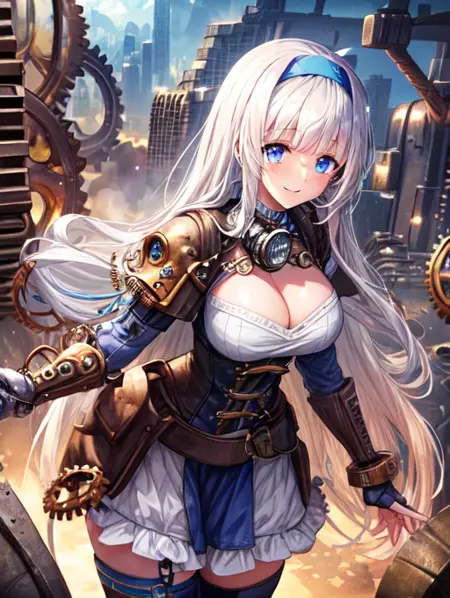 Character Change - Steampunk - Retrofuturistic technology!