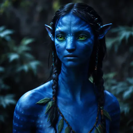 Na'vi Race [ Concept ] [ Avatar ] [ PXL / illustrious ] by Leaf