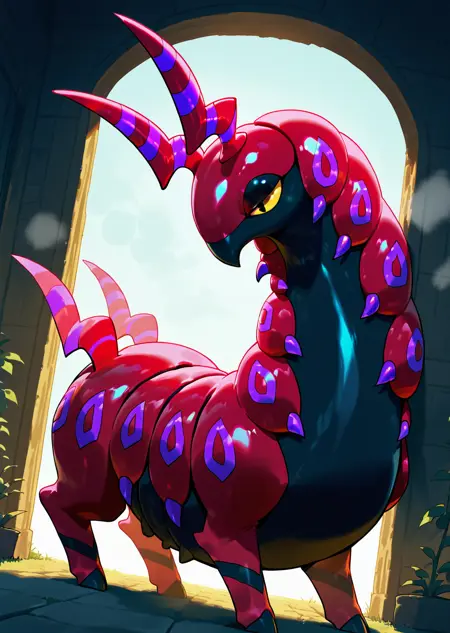 Scolipede (Pokemon Black & White) [Illustrious]