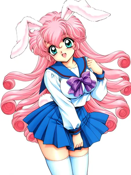 宇佐美美由 Usami Miyu (Sailor-Bunny-X Usamimi Joshikousei Abunai Taiken) illustrious