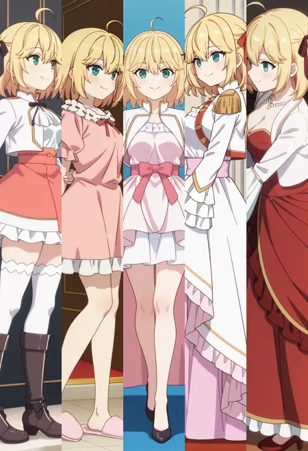 Anisphia Wynn Palettia (アニスフィア・ウィン・パレッティア) /  転生王女と天才令嬢の魔法革命 [5 LoRAs]