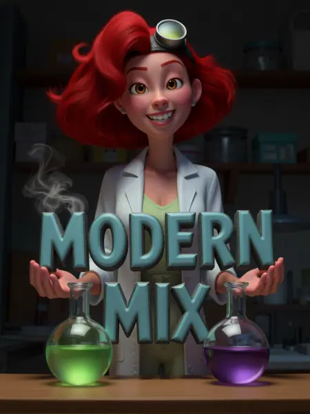 MODERN 3D Style for FLUX