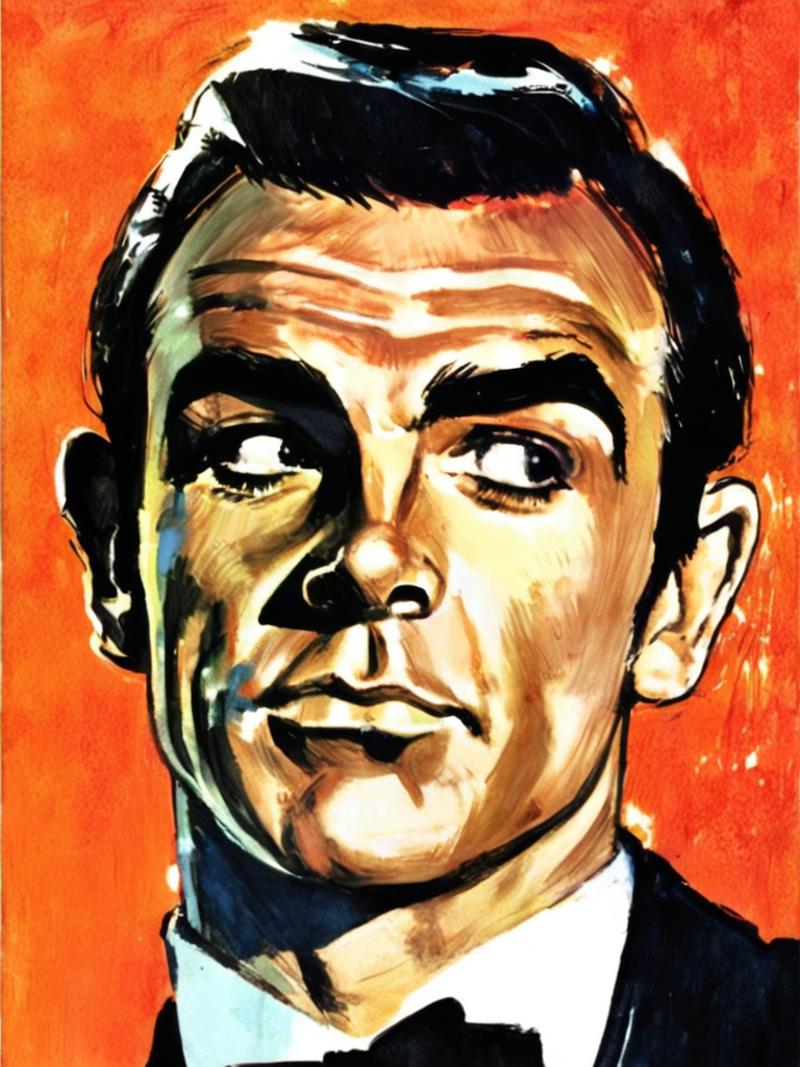 Sir Sean Connery as James Bond SDXL image by countlippe