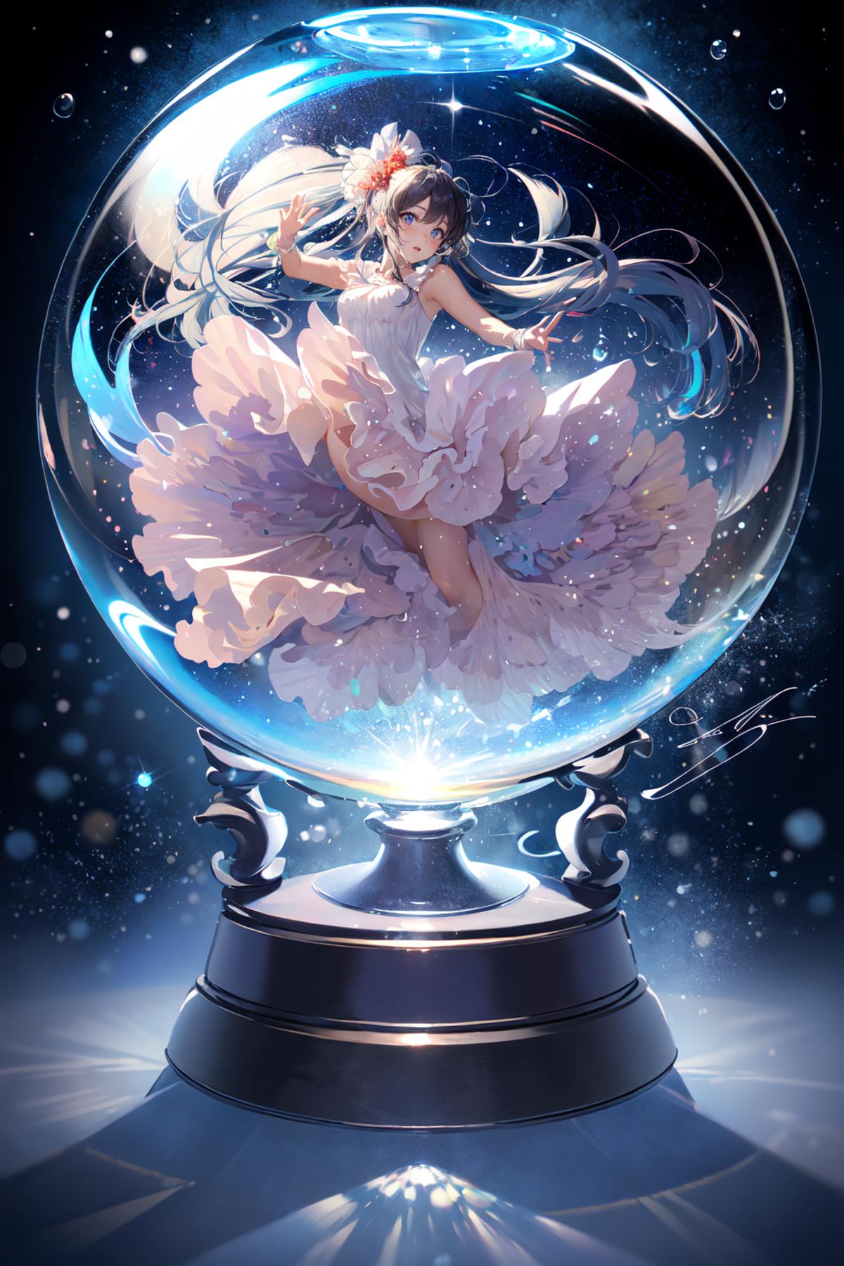 水晶球/Crystal ball image by chosen