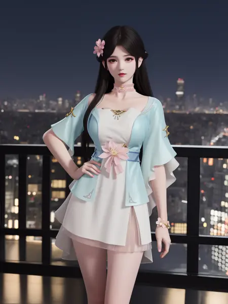 永劫无间_殷紫萍_布衫_Naraka: Bladepoint_Ying Ziping
